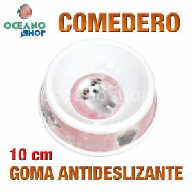 Comedero gato perro antideslizante 10 cm Comedero gato perro antideslizante 10 cm