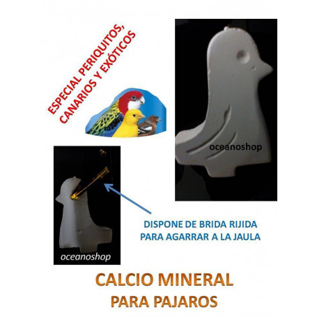 Bloque vitaminado de calcio para pajaros