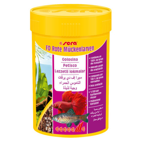 Sera FD Larvas rojas de mosquito 50ml