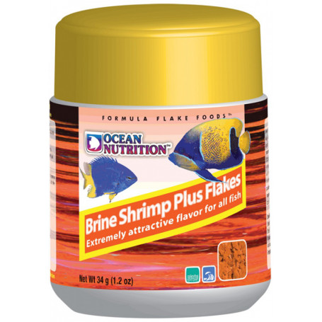 Ocean Nutrition Brine Shrimp Plus Flakes 34 gr