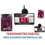 Termómetro digital led sumergible