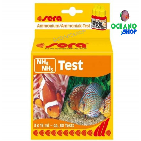 Test de amoniaco Sera Nh4 - Nh3