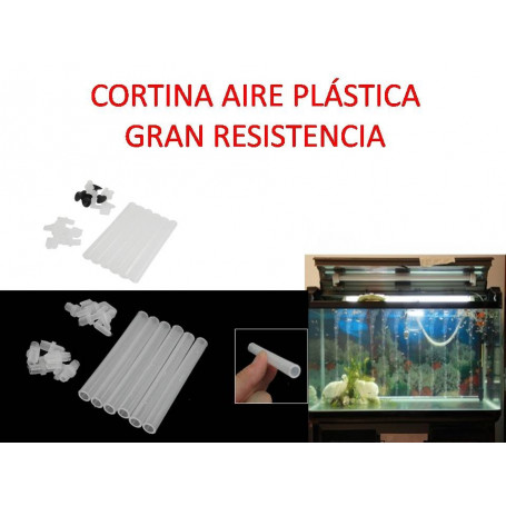 20 EN 1 pcs.Tubo Difusor Cortina Plástica de Aire Acuario, gambario tortuguera
