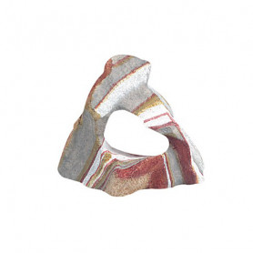 Roca Resina Arcoiris Cavidad Flamingo 11x11x5,1 cm Roca Resina Arcoiris Cavidad Flamingo 11x11x5,1 cm