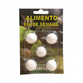 Alimento Fin de Semana Blister de x5 Bloques Alimento Fin de Semana Blister de x5 Bloques