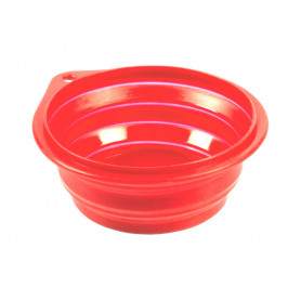 Comedero Viaje Silicona Rojo Duvo 1000 ml 18 cm Comedero Viaje Silicona Rojo Duvo 1000 ml 18 cm