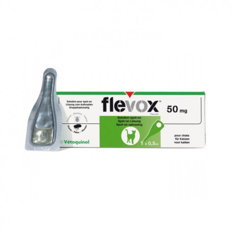 Pipeta Flevox Gato Fipronil 50 mg