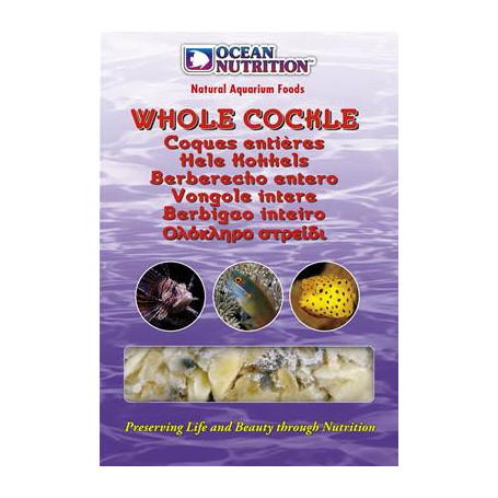 Berberechos enteros ocean nutrition