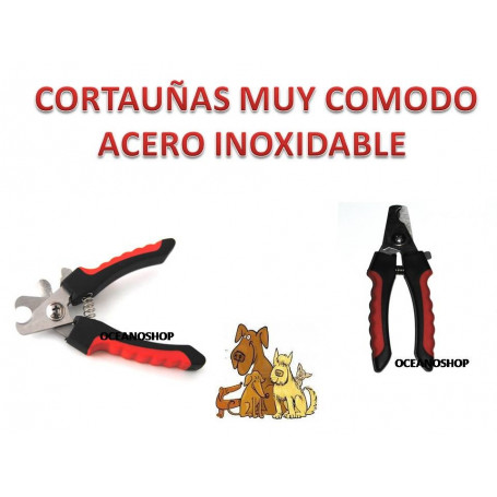 CORTAUÑAS PARA PERRO, GATO, CONEJO.... de acero inoxidable