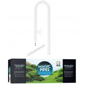 MAGIC PIPES Tubo de cristal de succión 16/22 mm Tubo de cristal de succión 12/16 mm  MP1005