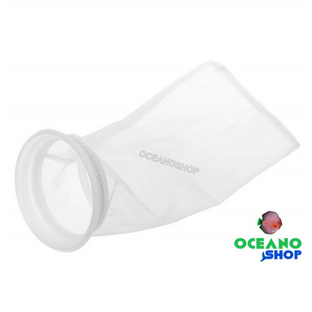filtro calcetin sump impurezas acuario marino dulce