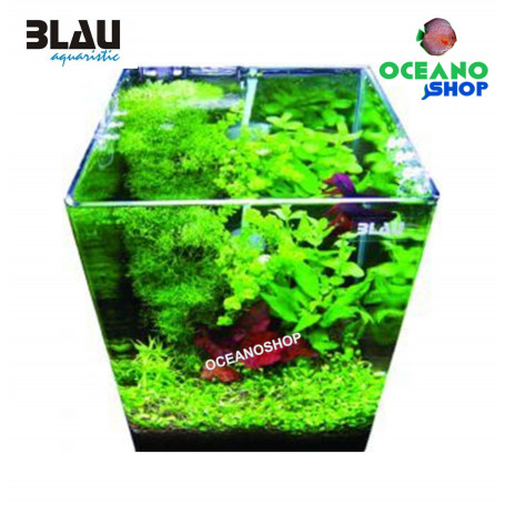 Acuario cubic blau 91 litros