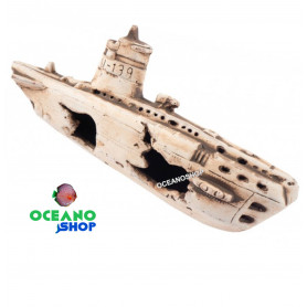 Submarino hundido N-22026 submarino hundido figura decorativa acuario