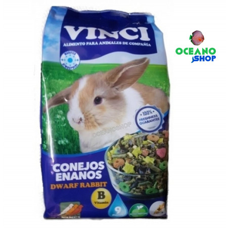 Vinci Alimento conejos enanos 1kg