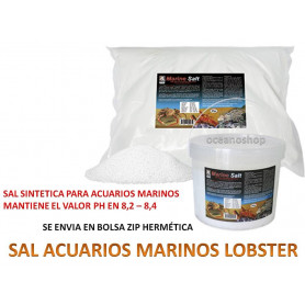 Sal marina sintética lobster 4,9kg Sal marina sintética lobster 1,9kg
