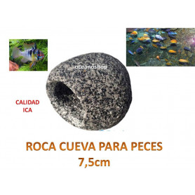 Roca cueva escondite resina 7,5cm Roca cueva escondite resina 7,5cm