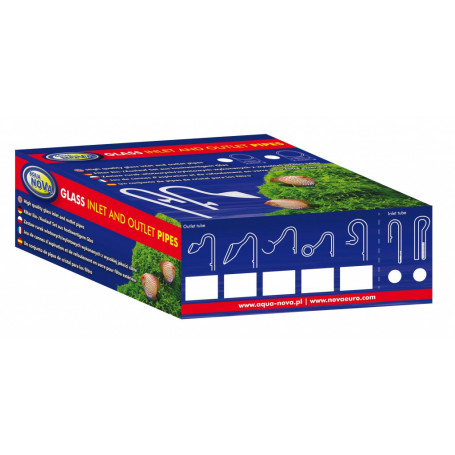 Tubos de cristal entrada y salida 12/16MM