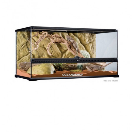 TERRARIO DE CRISTAL REPTILES GRANDE WIDE 90x45x45cm Exo Terra