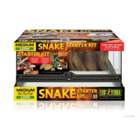 KIT DE INICIACIÓN TERRARIO STARTER KIT PARA SERPIENTES con Muchos complementos Exo Terra KIT DE INICIACIÓN TERRARIO STARTER KIT PARA SERPIENTES Exo Terra