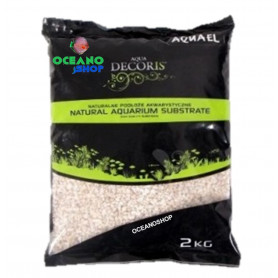 Grava fina blanca dolomita 2kg aquael Grava fina blanca dolomita 2kg aquael