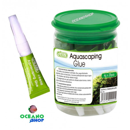 Pegamento para musgos y plantas