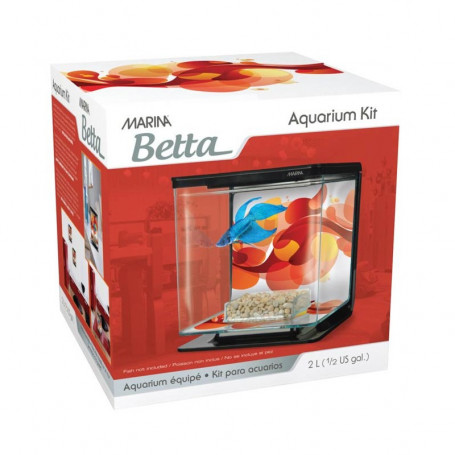 Kit Betta 2 litros MARINA Sun Swirl