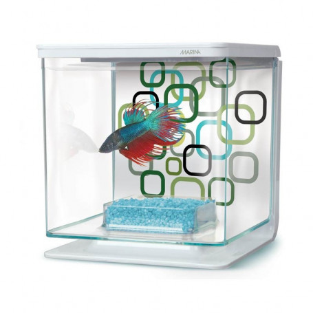 Kit Betta 2 litros MARINA Geo Bubles